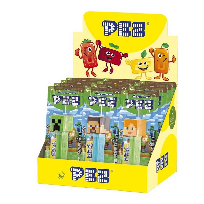 Distributeur bonbons Pez Minecraft