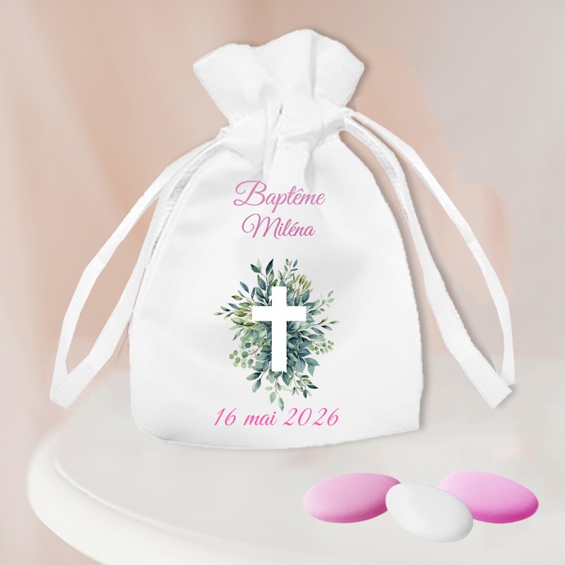 Sac à dragées personnalisé