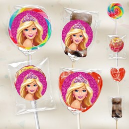 Sucette Barbie personnalisée