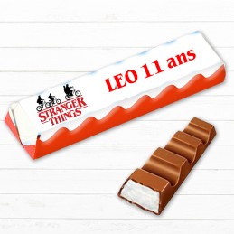 Kinder maxi Stranger Things personnalisé