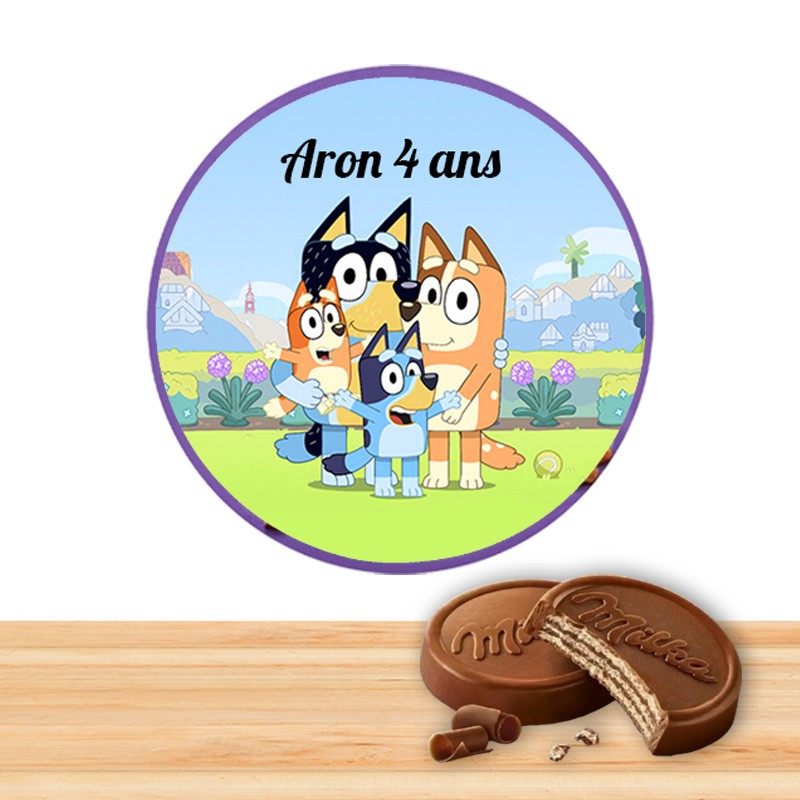 Milka choco suprême Bluey