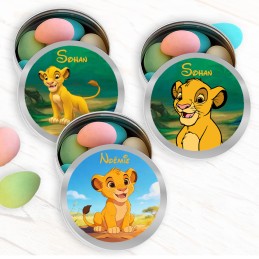 Boite à dragées le roi lion