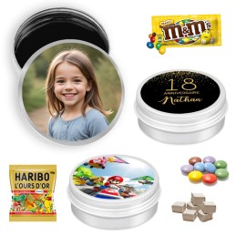 Boite à bonbons personnalisée