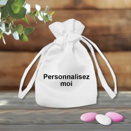 Sac à dragées personnalisé