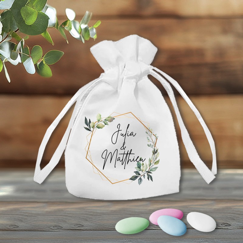 Sac à dragée personnalisé