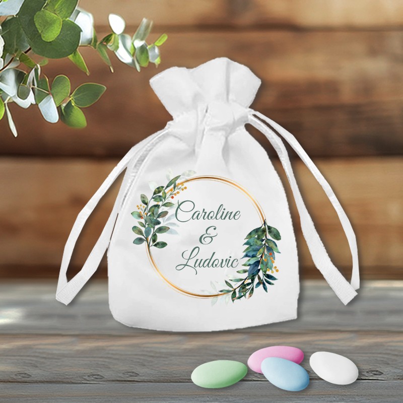 Sac à dragée personnalisé