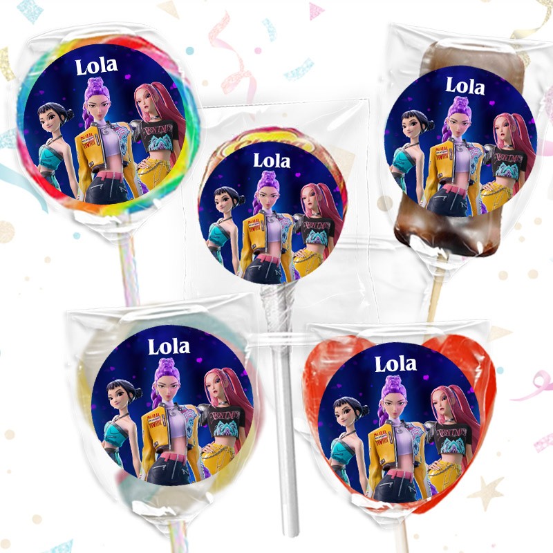 Sucette Kpop demon hunters personnalisée