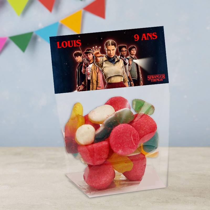 Sachet de bonbon Stranger Things