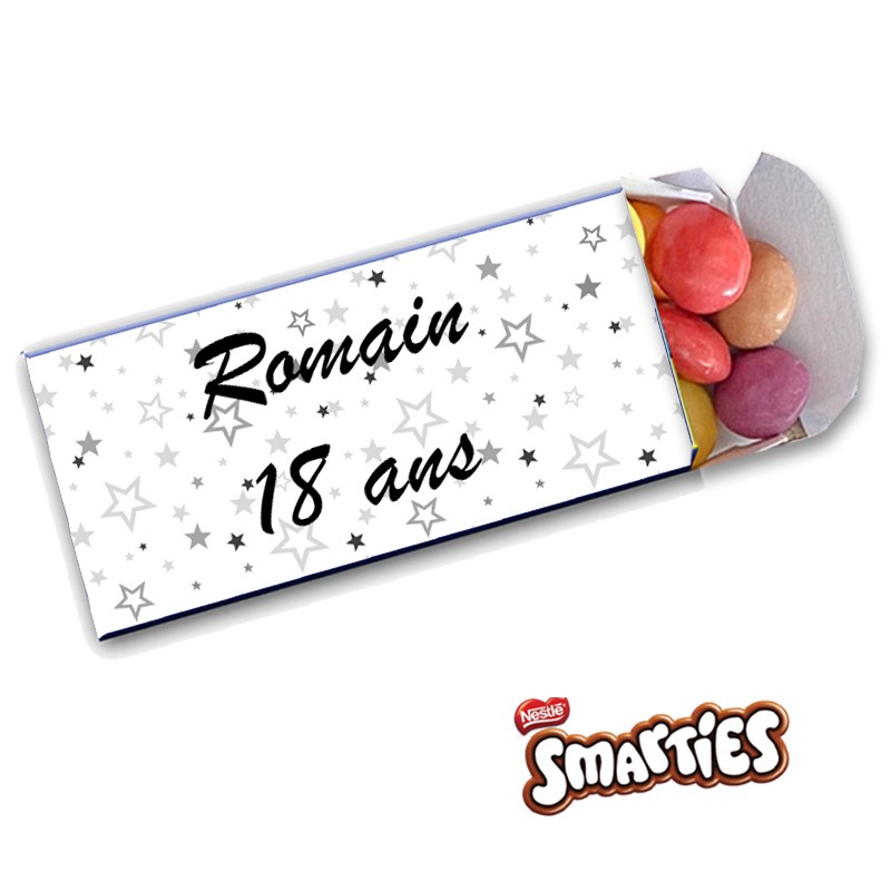 Smarties personnalisés