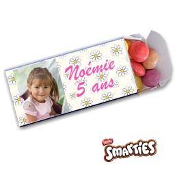 Smarties personnalisés marguerite