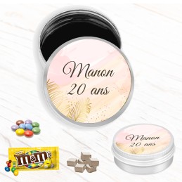 Boite à bonbon personnalisée