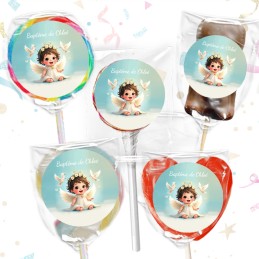 Sucette personnalisée baptême