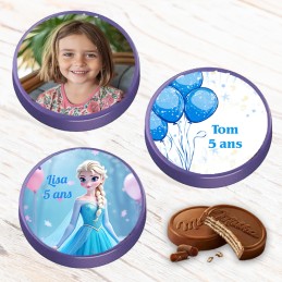 Milka Choco Suprême personnalisé avec photo pour cadeau invité