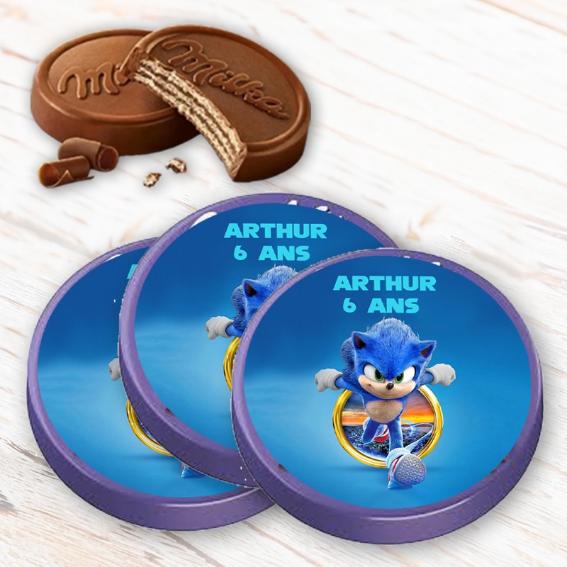 Biscuit Sonic personnalisé
