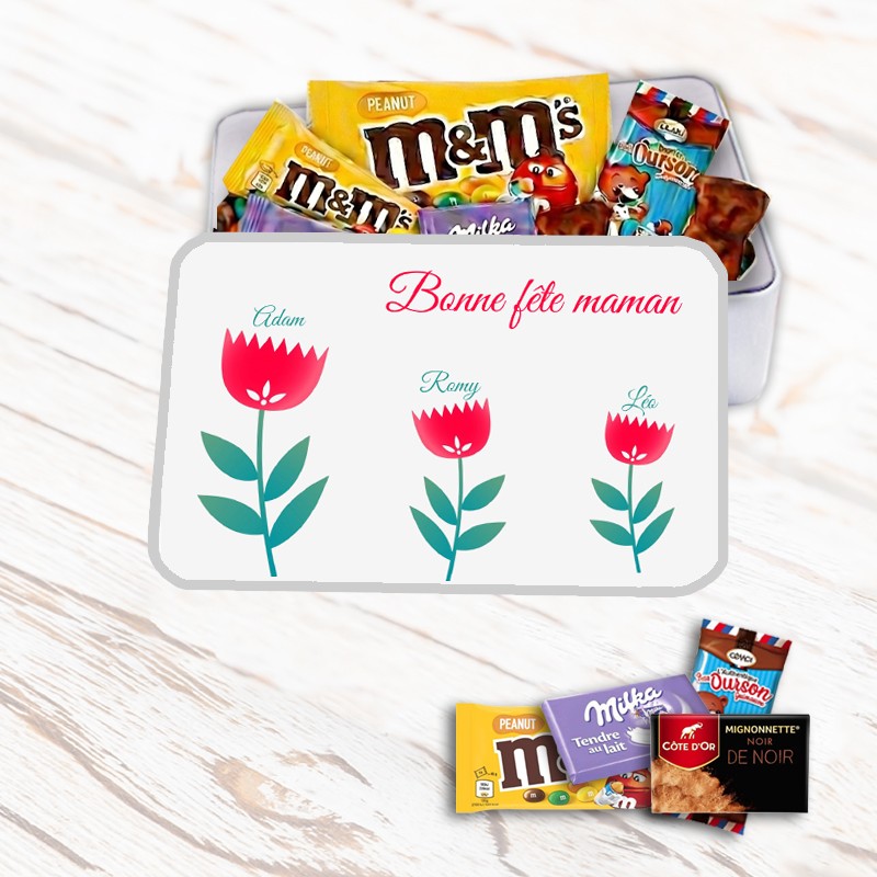 Boite à bonbon personnalisée