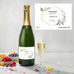 Etiquette bouteille de...