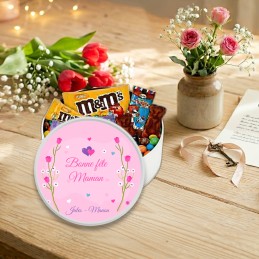 Boîte de chocolats personnalisée - Cadeau fête des mères
