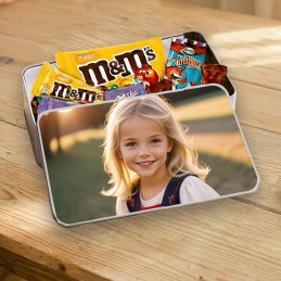 Boite à bonbons personnalisé avec photo