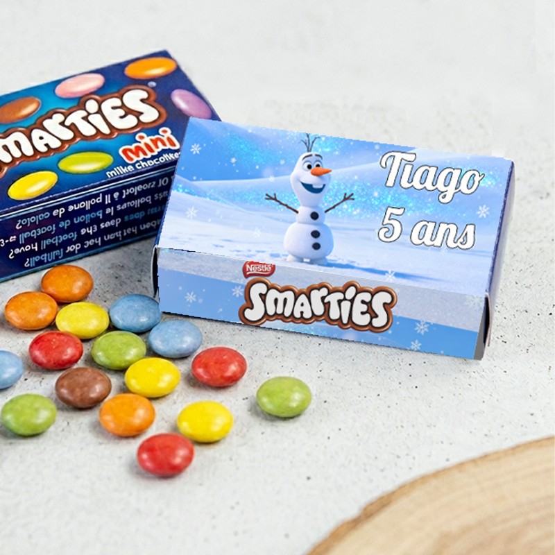 Smarties personnalisé Olaf