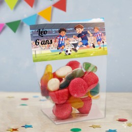 Sachet de bonbon personnalisé Football