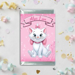 Chocolat personnalisé chat Disney
