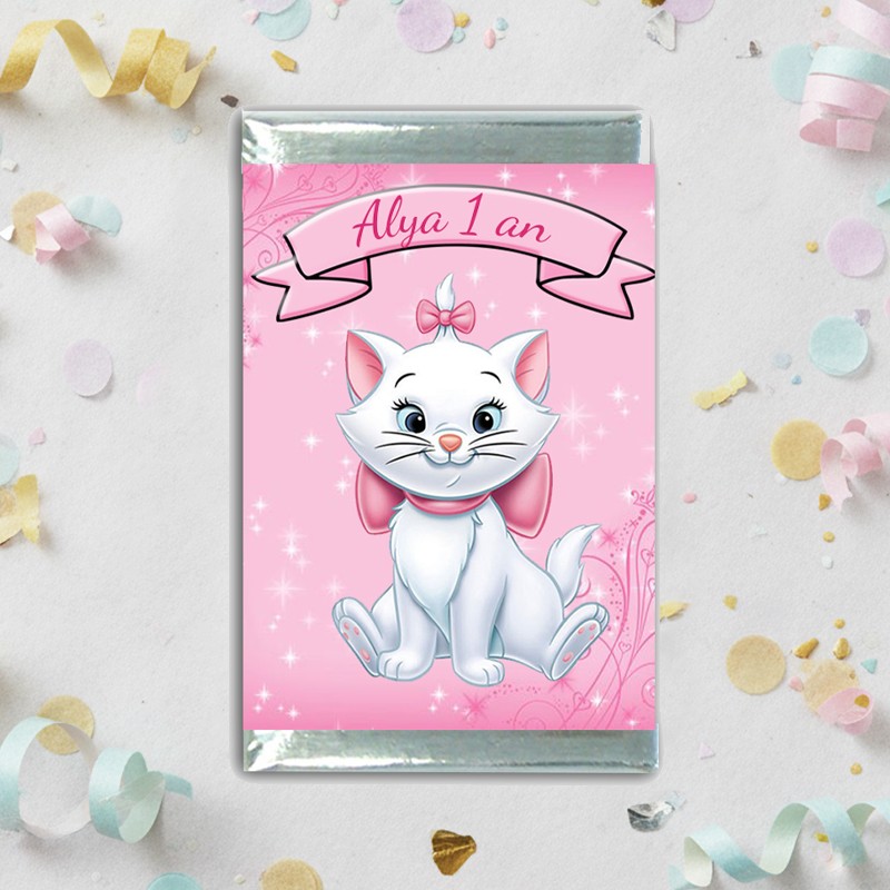 Chocolat personnalisé chat Disney