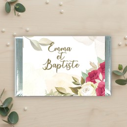 Chocolat personnalisé Mariage