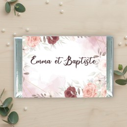 Chocolat mariage personnalisé