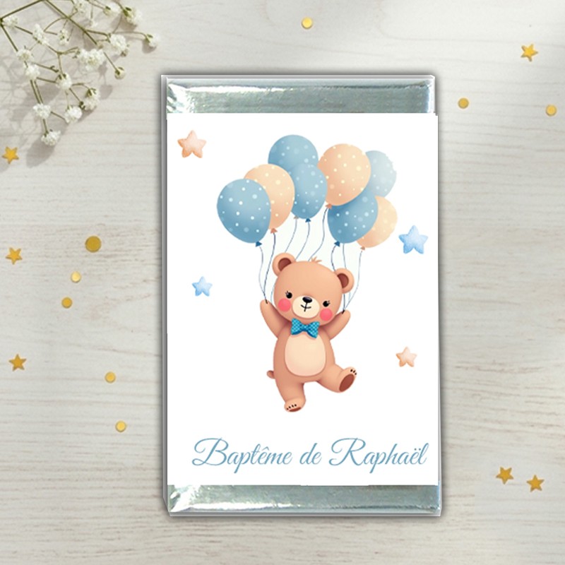 Chocolat personnalisé : Baptême