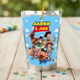 Etiquette Capri Sun personnalisée Toy story