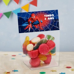 Sachet de bonbons personnalisé Spiderman