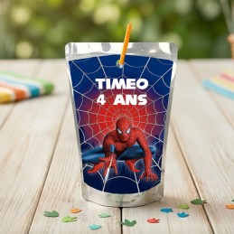 Caprisun Spiderman personnalisé