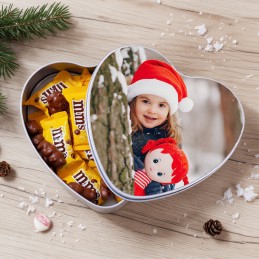 Boite à biscuits personnalisée avec photo