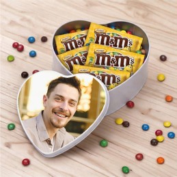 Boîte m&m's personnalisée avec photo - Cadeau anniversaire