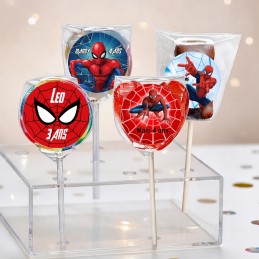 Sucette personnalisée Spiderman