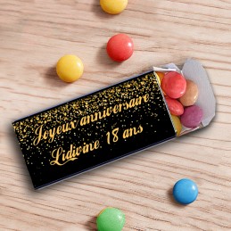 Smarties personnalisés anniversaire