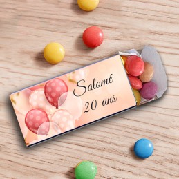 Smarties personnalisés anniversaire