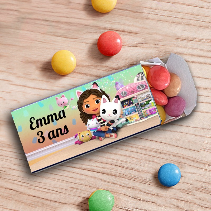 Smarties personnalisés Gabby et la maison magique