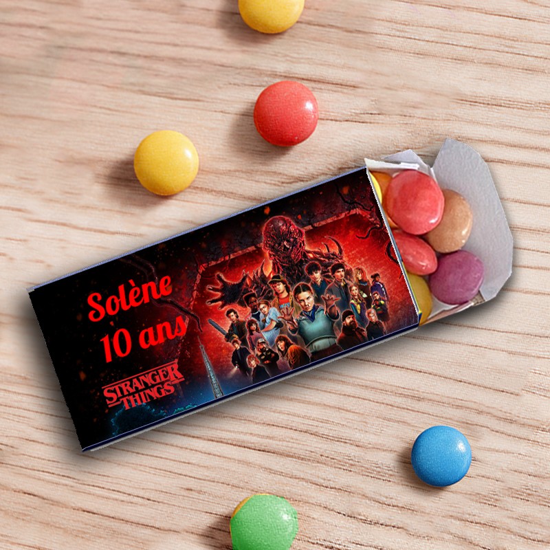 Smarties personnalisés Stranger Things