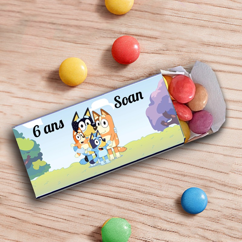 Smarties personnalisés Bluey