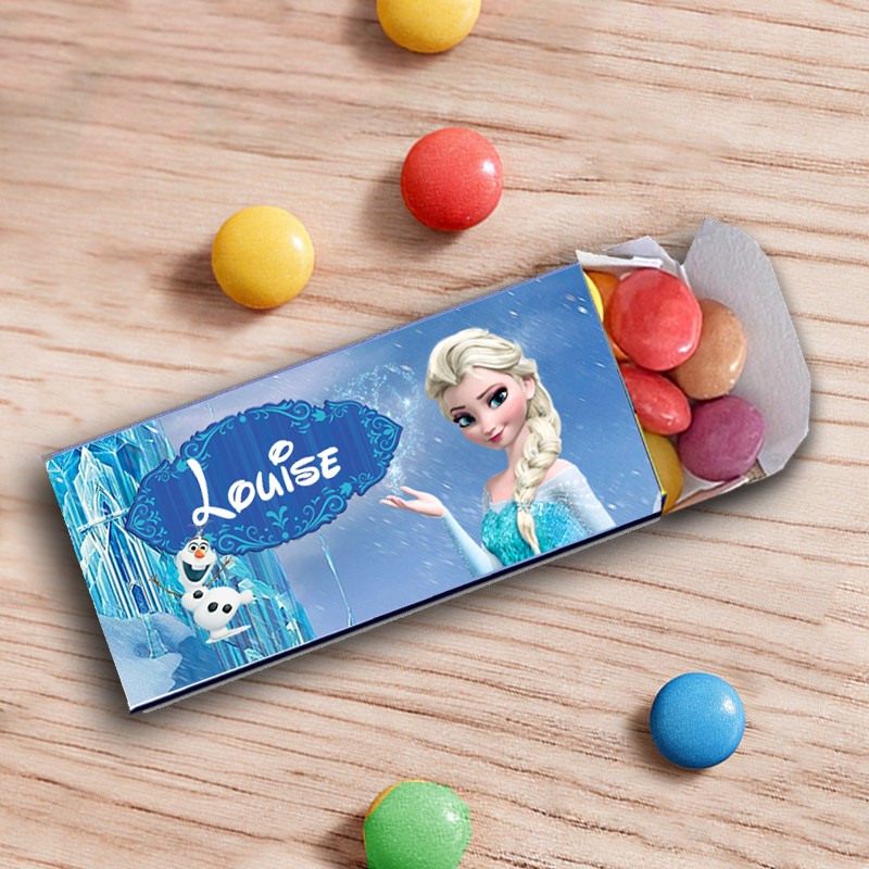 Smarties personnalisés Reine des neiges