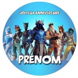disque sucre personnalise fornite