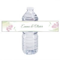 Etiquette bouteille d'eau