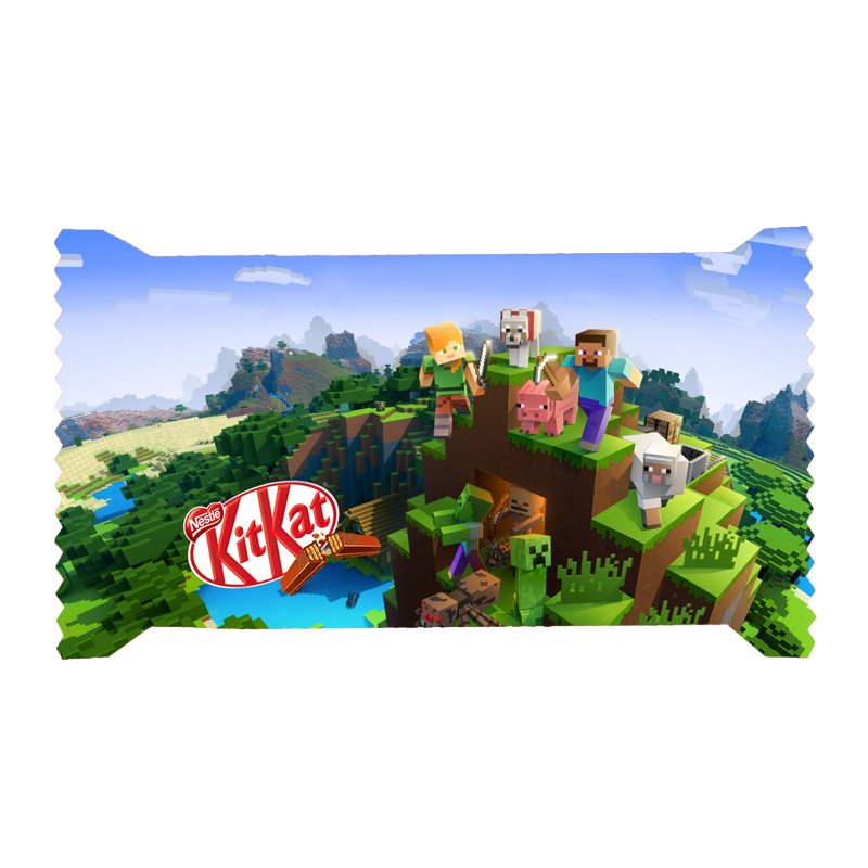 KitKat Personnalisé Minecraft - Mini KitKat Minecraft